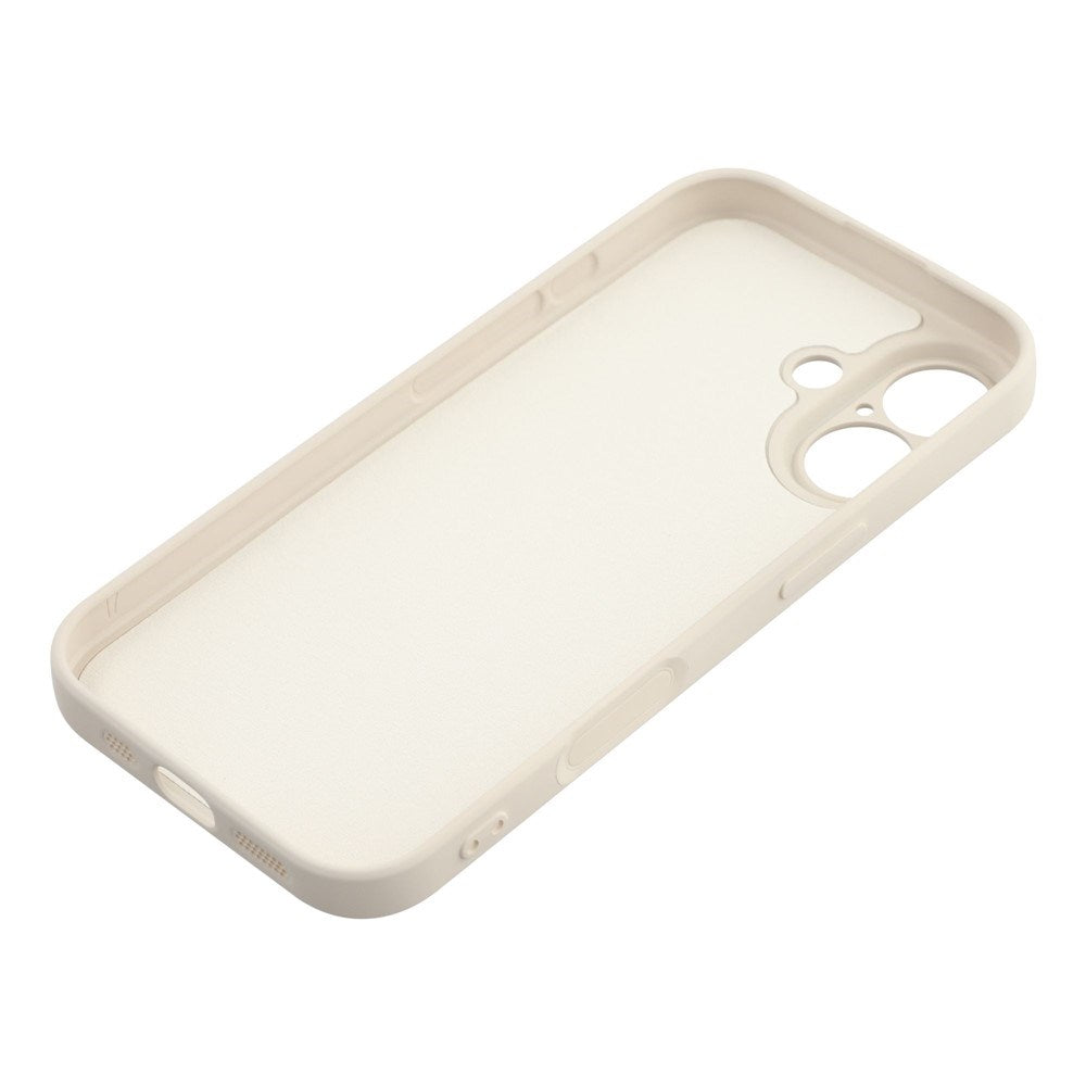 EIDERWOOD iPhone 17 Fodrat Flexibelt Plast Skal - Beige