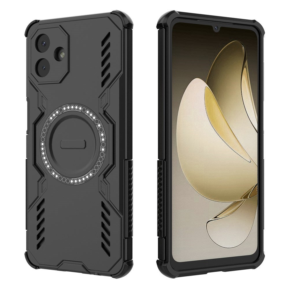 EIDERWOOD Samsung Galaxy A07 Hantverkar Skal m. Värmeavledning - MagSafe Kompatibel - Svart