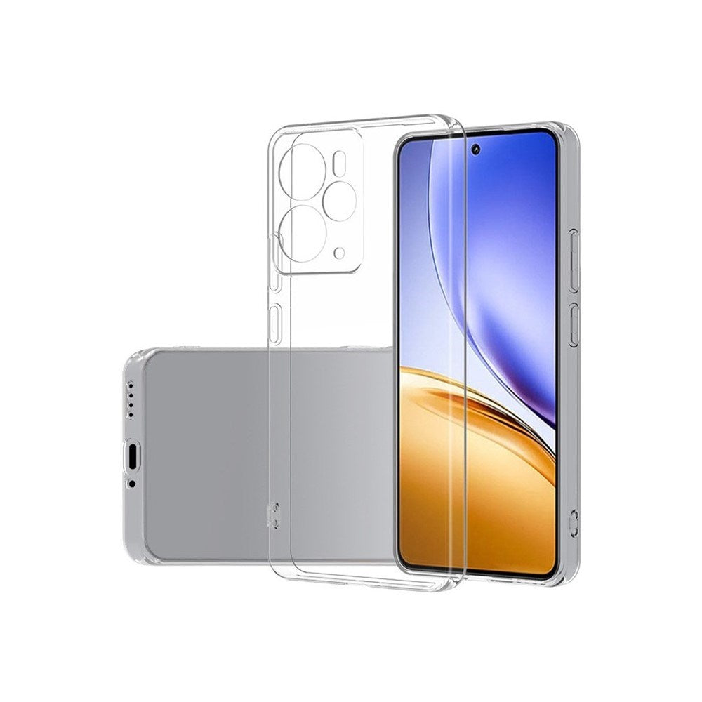 Realme 14T (5G) EIDERWOOD Flexibelt Plast Bakside Skal – Genomskinlig