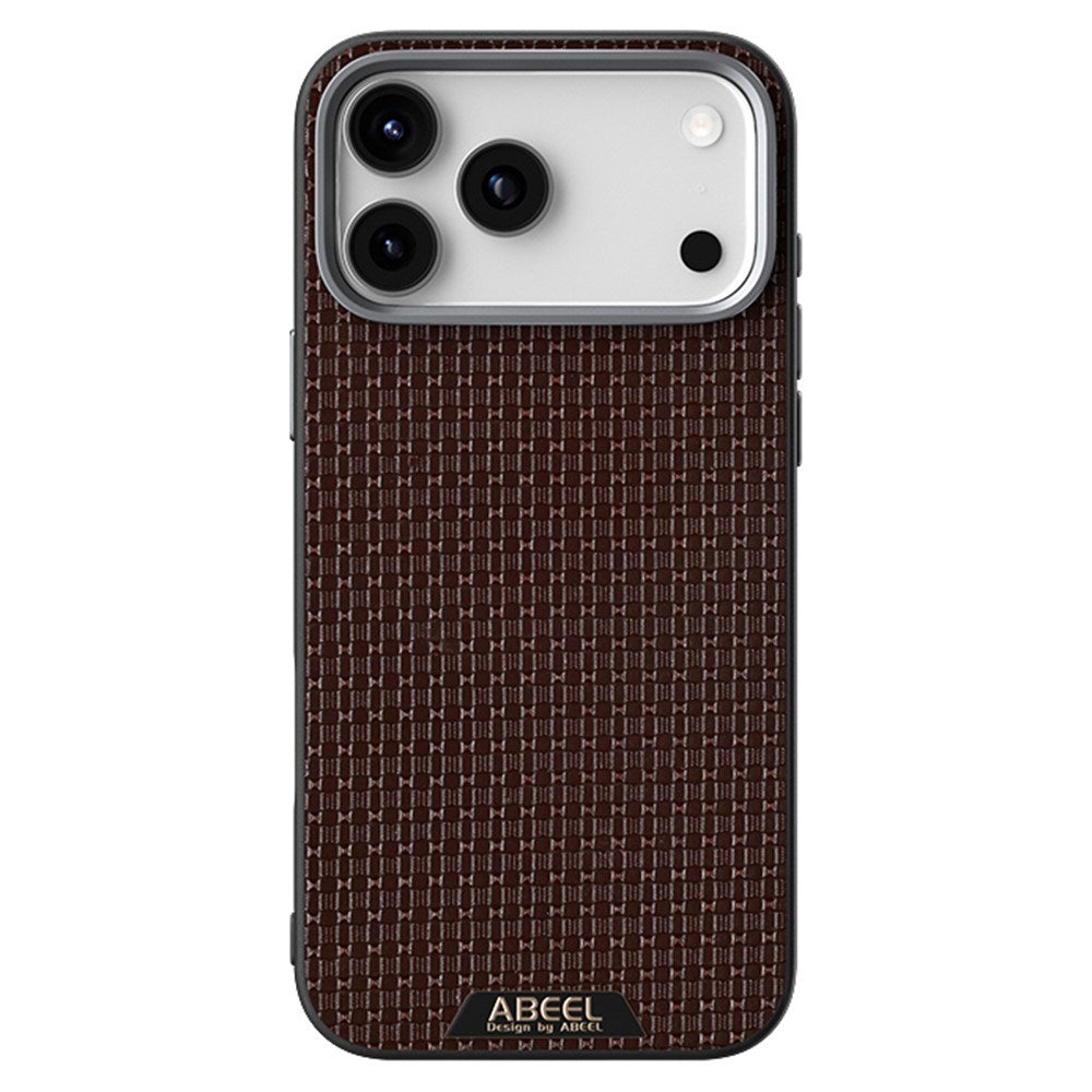 iPhone 18 Pro / 17 Pro ABEEL Hybrid Skal - MagSafe Kompatibel - Brun