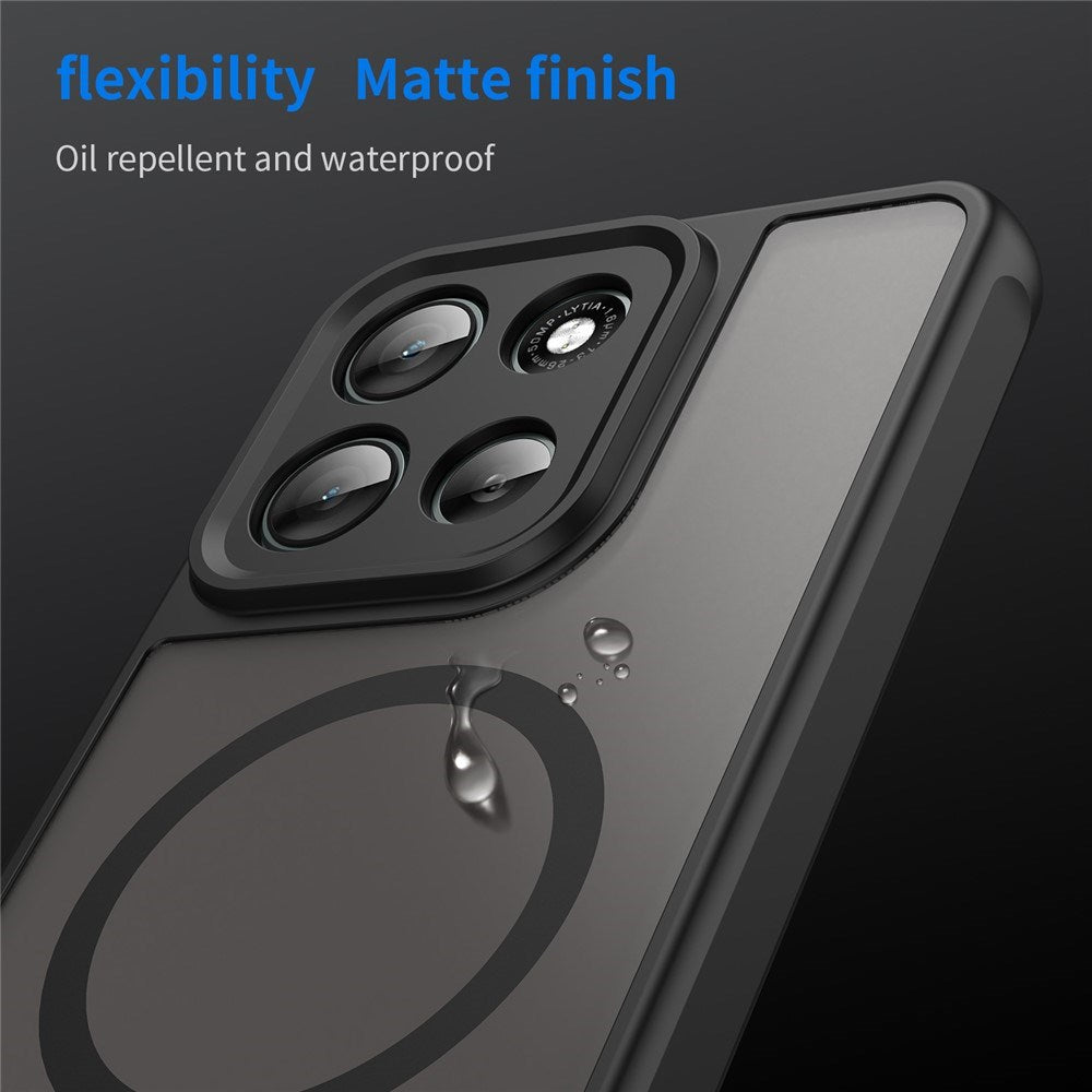 EIDERWOOD Motorola Moto G56 Hybrid Plast Skal - MagSafe Kompatibel - Svart