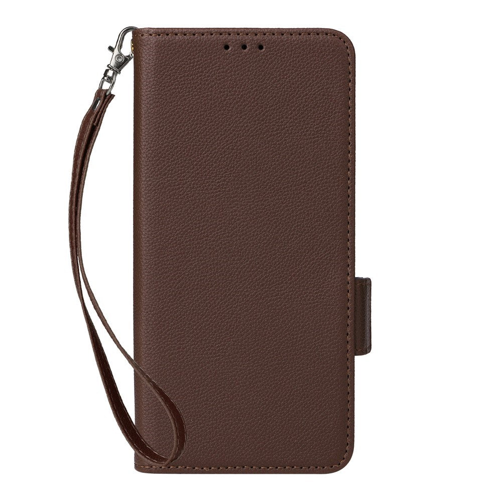 Fairphone (Gen. 6+ / Gen. 6) EIDERWOOD Konstläder Fodral m. Rem - Brun