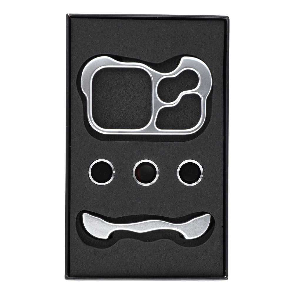 iPhone 17 Pro Tvådelat Metall Bumper Skal - Silver
