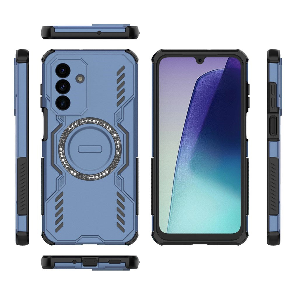 EIDERWOOD Samsung Galaxy A17 (5G) Hantverkar Skal med Värmeavledning - MagSafe Kompatibel - Blå