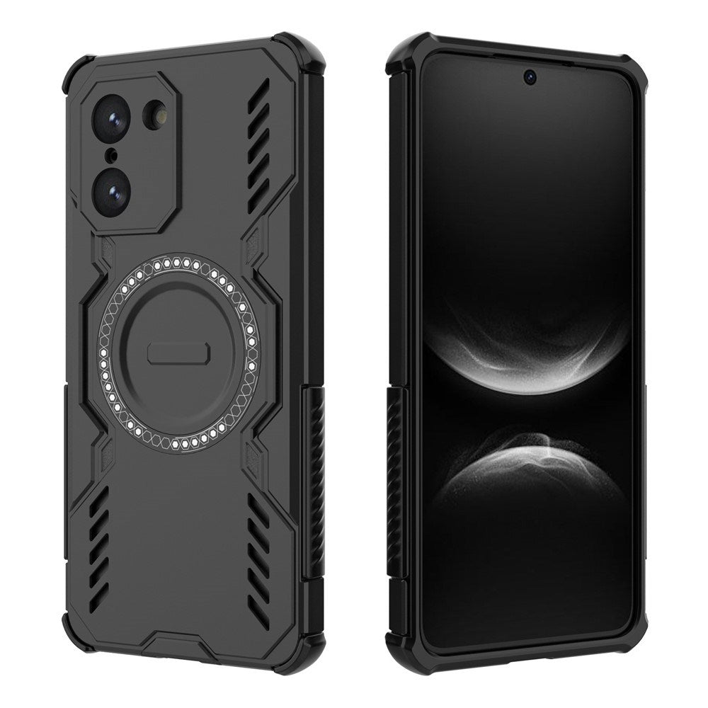 EIDERWOOD OnePlus Nord CE5 Hantverkar Skal m. Värmeavledning - MagSafe Kompatibel - Svart