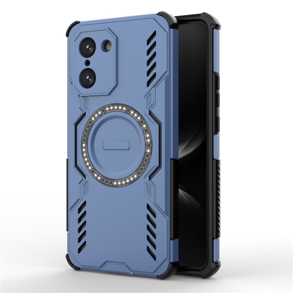 EIDERWOOD OnePlus Nord CE5 Hantverkar Skal m. Värmeavledning - MagSafe Kompatibel - Blå