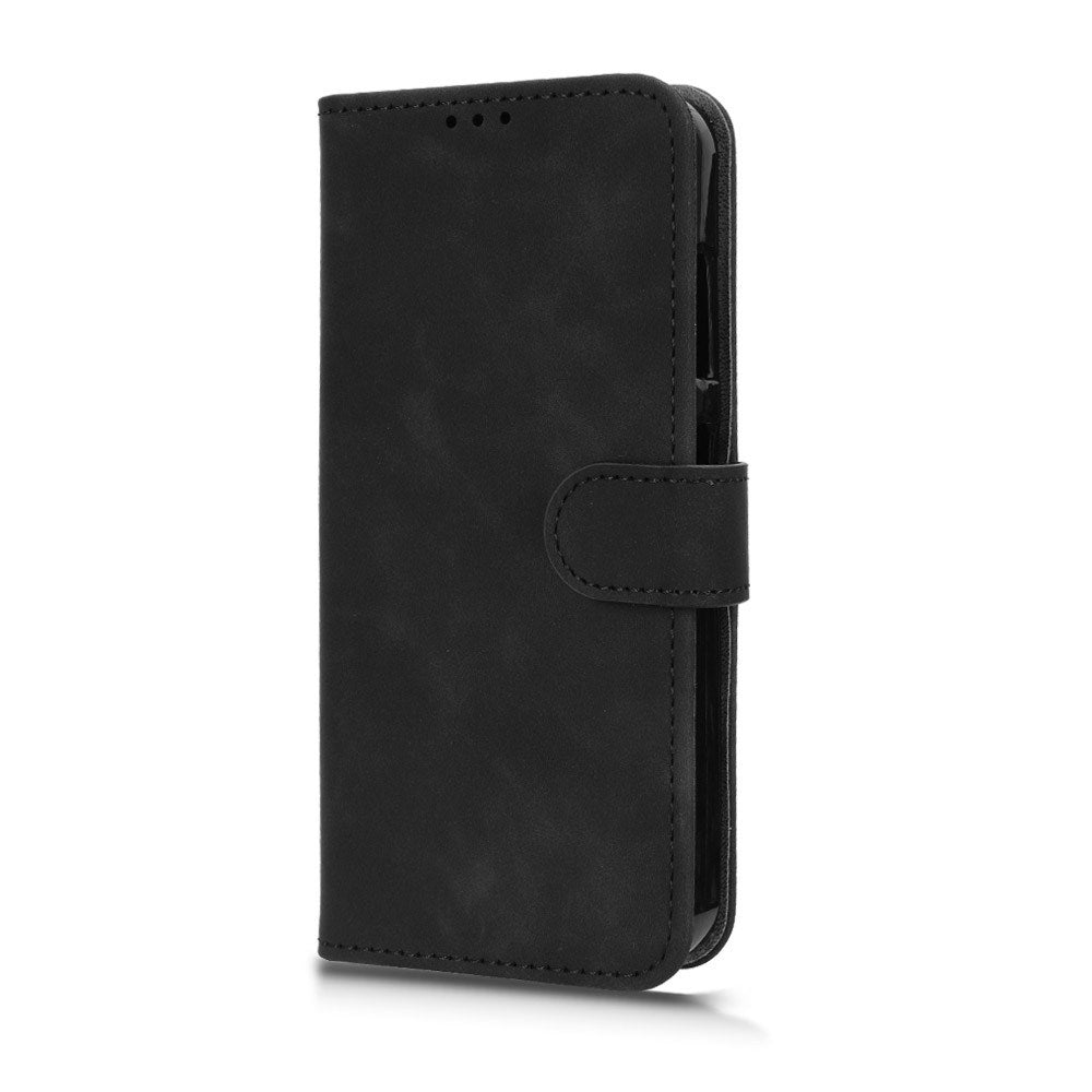 Fairphone 6 EIDERWOOD Konstläder Fodral m. Korthållare & Stativfunktion – Svart