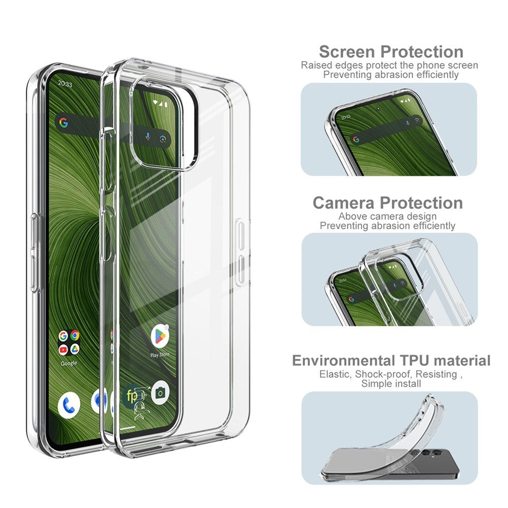 Fairphone 6 IMAK Flexibelt Plastskal - Genomskinlig