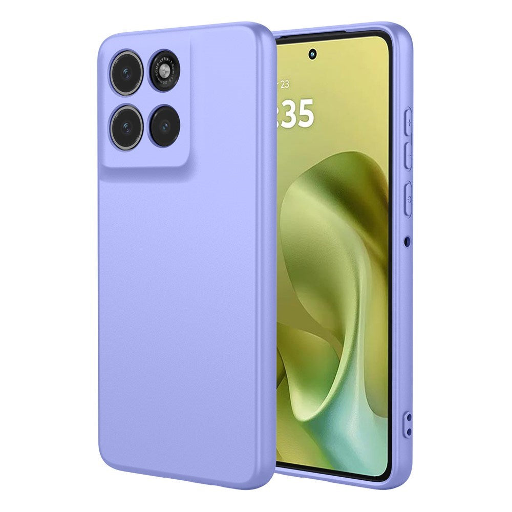 EIDERWOOD Motorola Moto G86 Fodrat Flexibelt Plast Skal - Lila