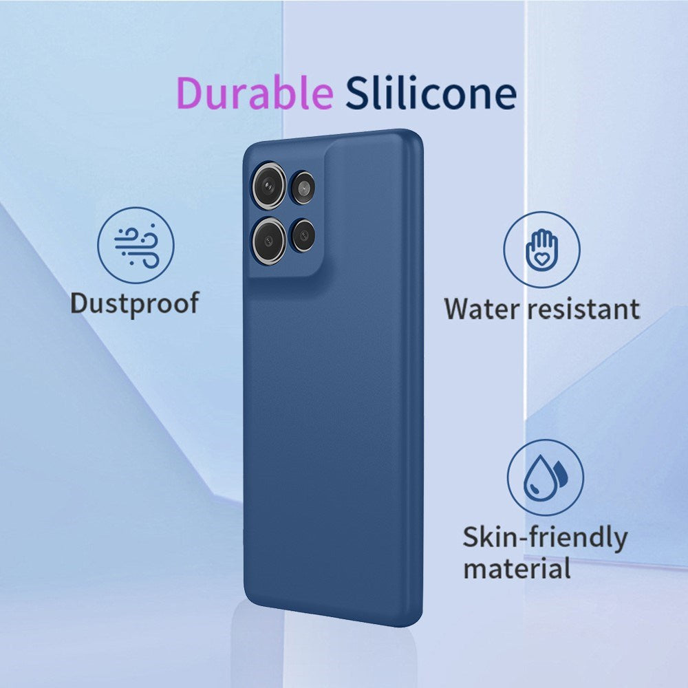 Motorola Edge 60 Neo / 50 Neo / ThinkPhone 25 ENKAY Silikon Skal - Mörkblå