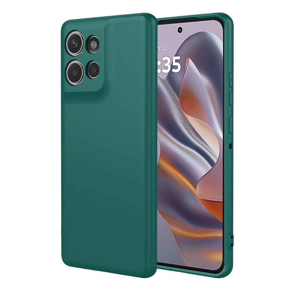 Motorola Edge 60 Neo / 50 Neo / ThinkPhone 25 ENKAY Silikon Skal - Mörkgrön
