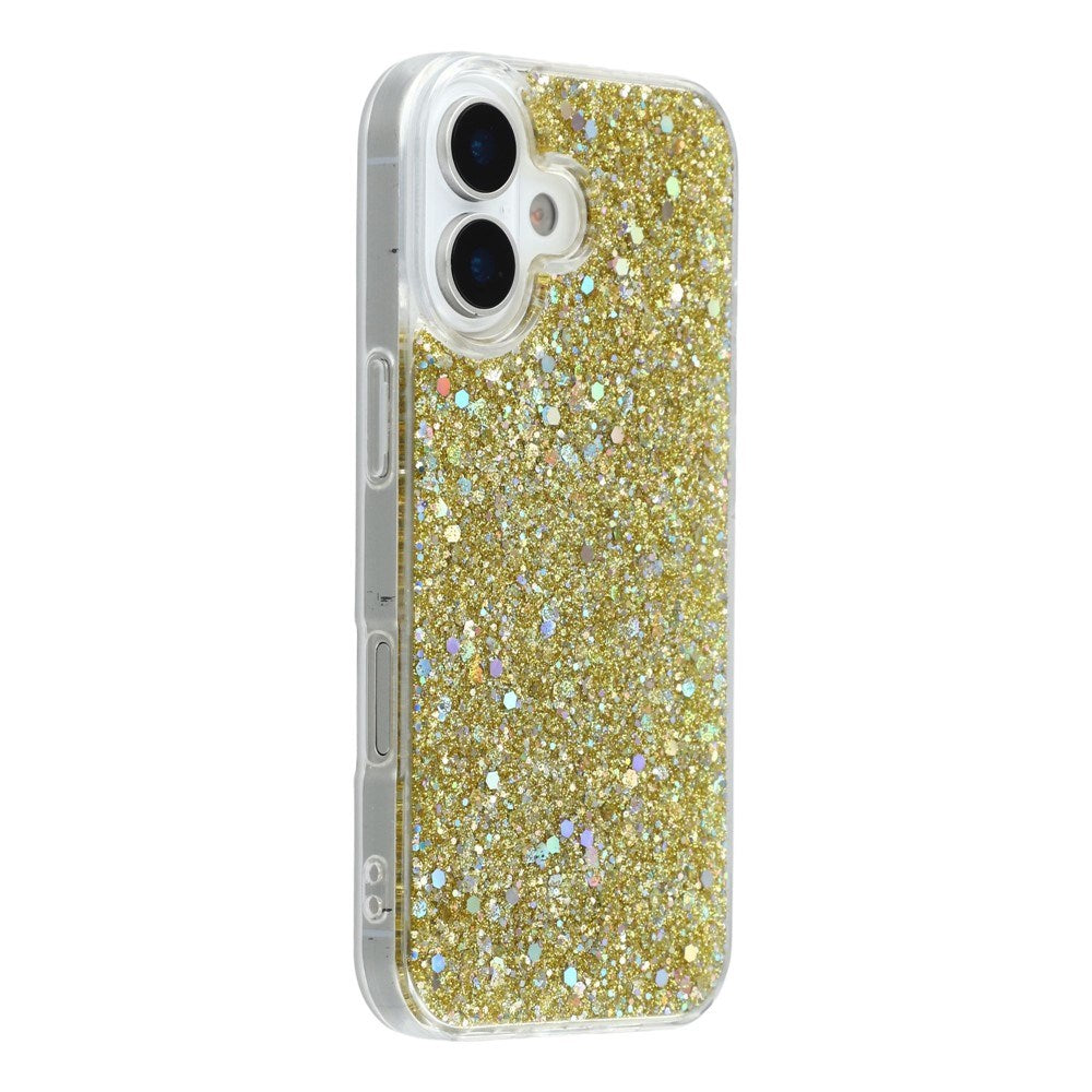 EIDERWOOD iPhone 17 Glitter Skal - Guld