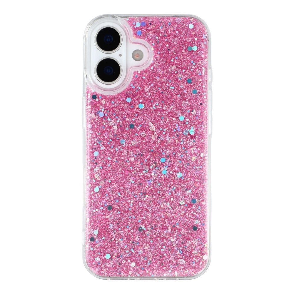 EIDERWOOD iPhone 17 Glitter Skal - Rosa