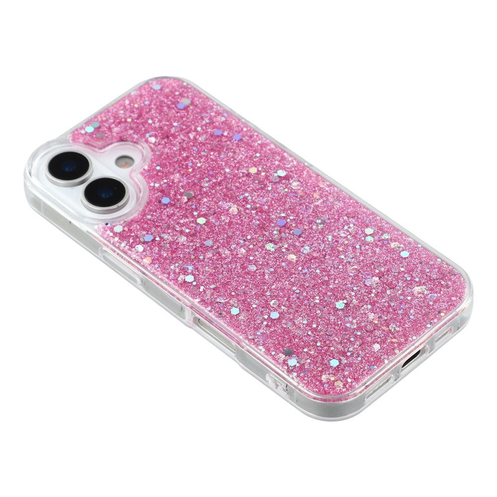 EIDERWOOD iPhone 17 Glitter Skal - Rosa