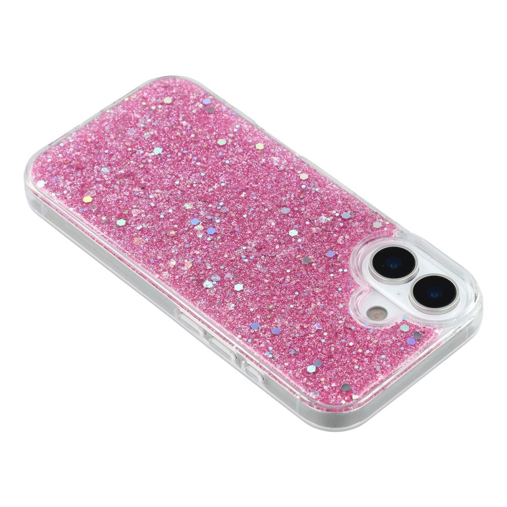 EIDERWOOD iPhone 17 Glitter Skal - Rosa