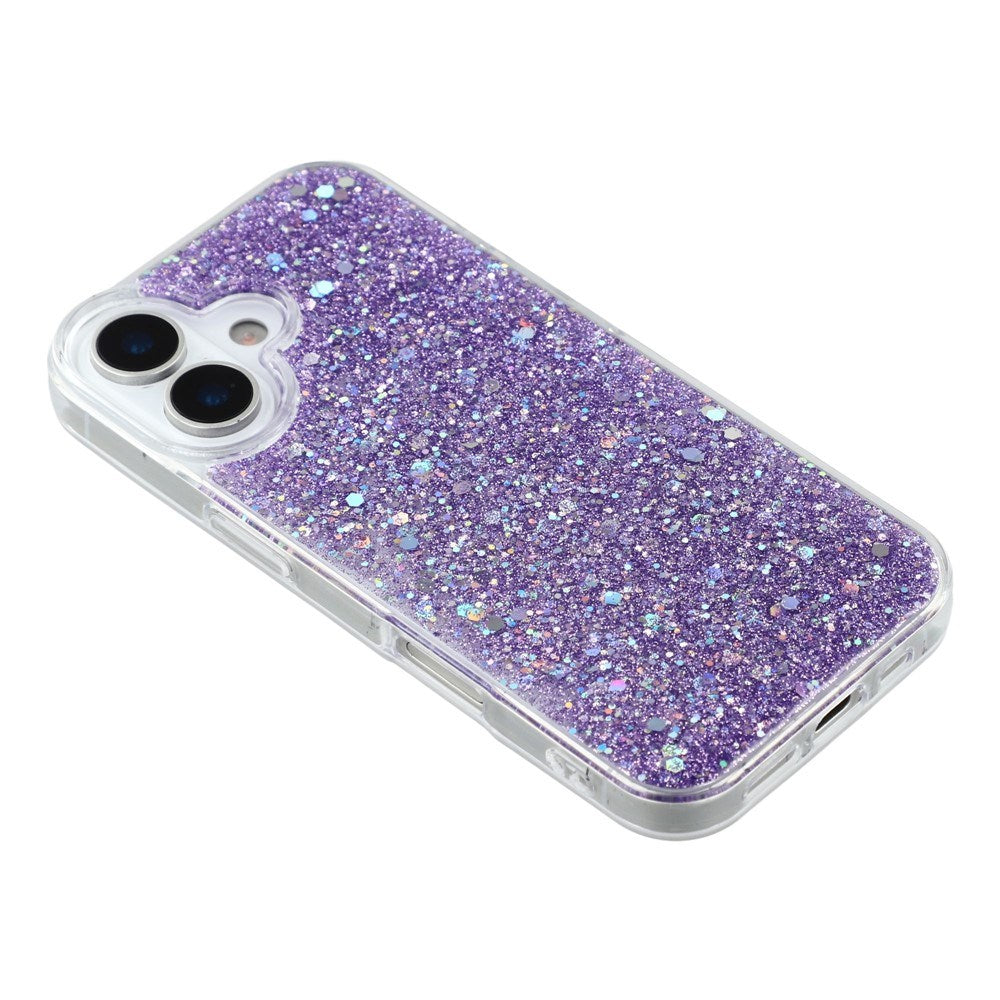 EIDERWOOD iPhone 17 Glitter Skal - Lila