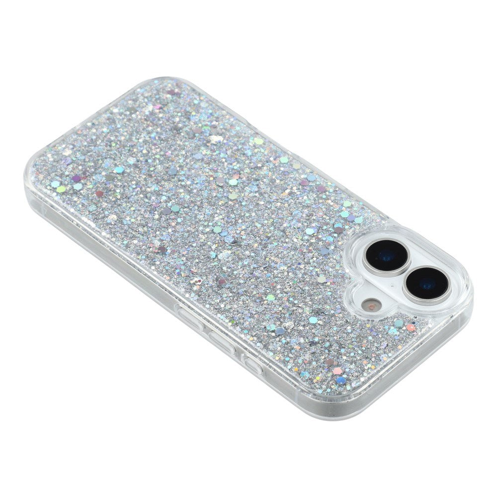EIDERWOOD iPhone 17 Glitter Skal - Silver