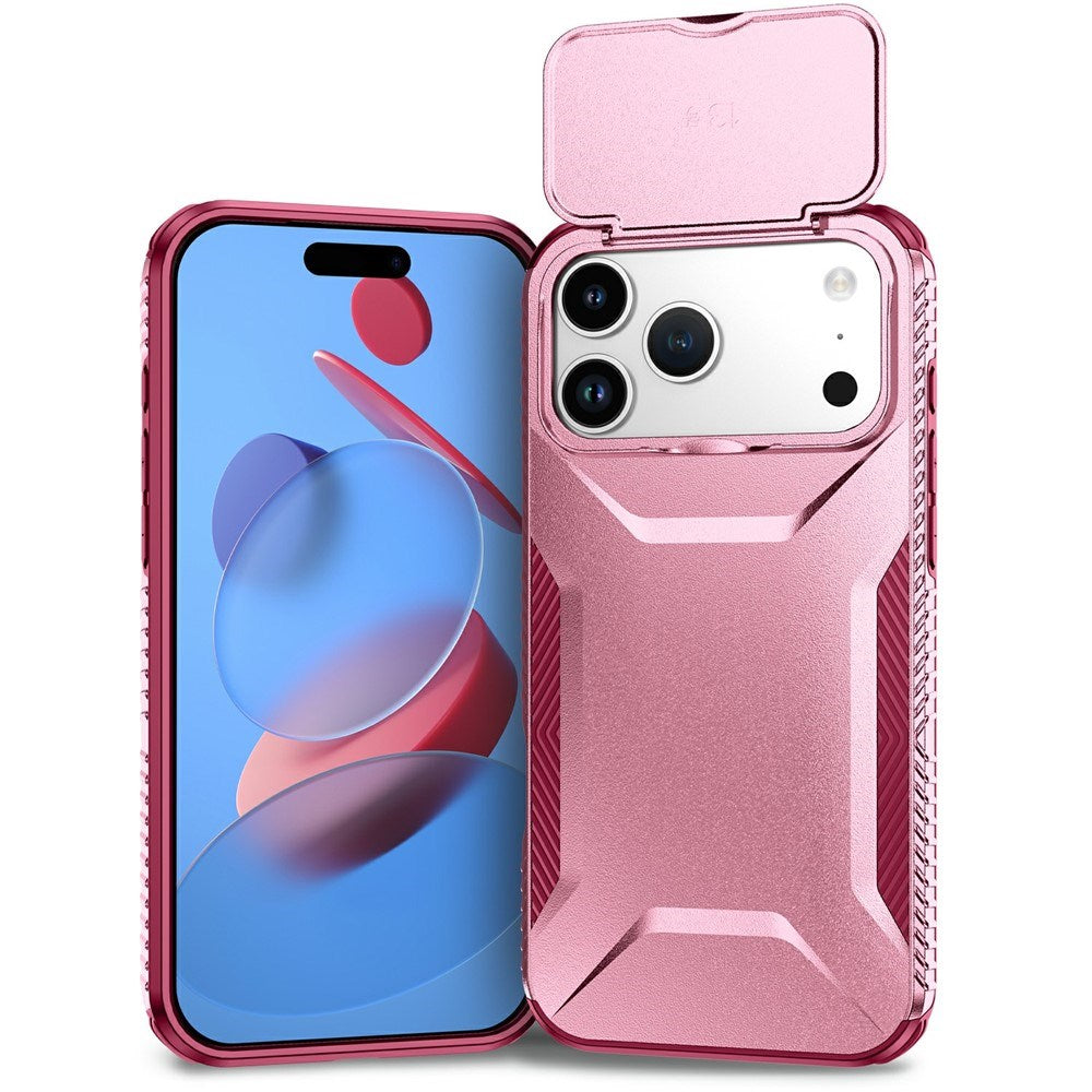 iPhone 18 Pro Max / 17 Pro Max EIDERWOOD Hybrid Plast Skal m. Cam Slider - Rosa