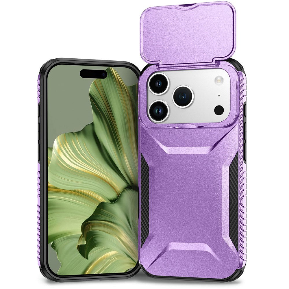 iPhone 18 Pro / 17 Pro EIDERWOOD Hybrid Plast Skal m. Cam Slider - Lila