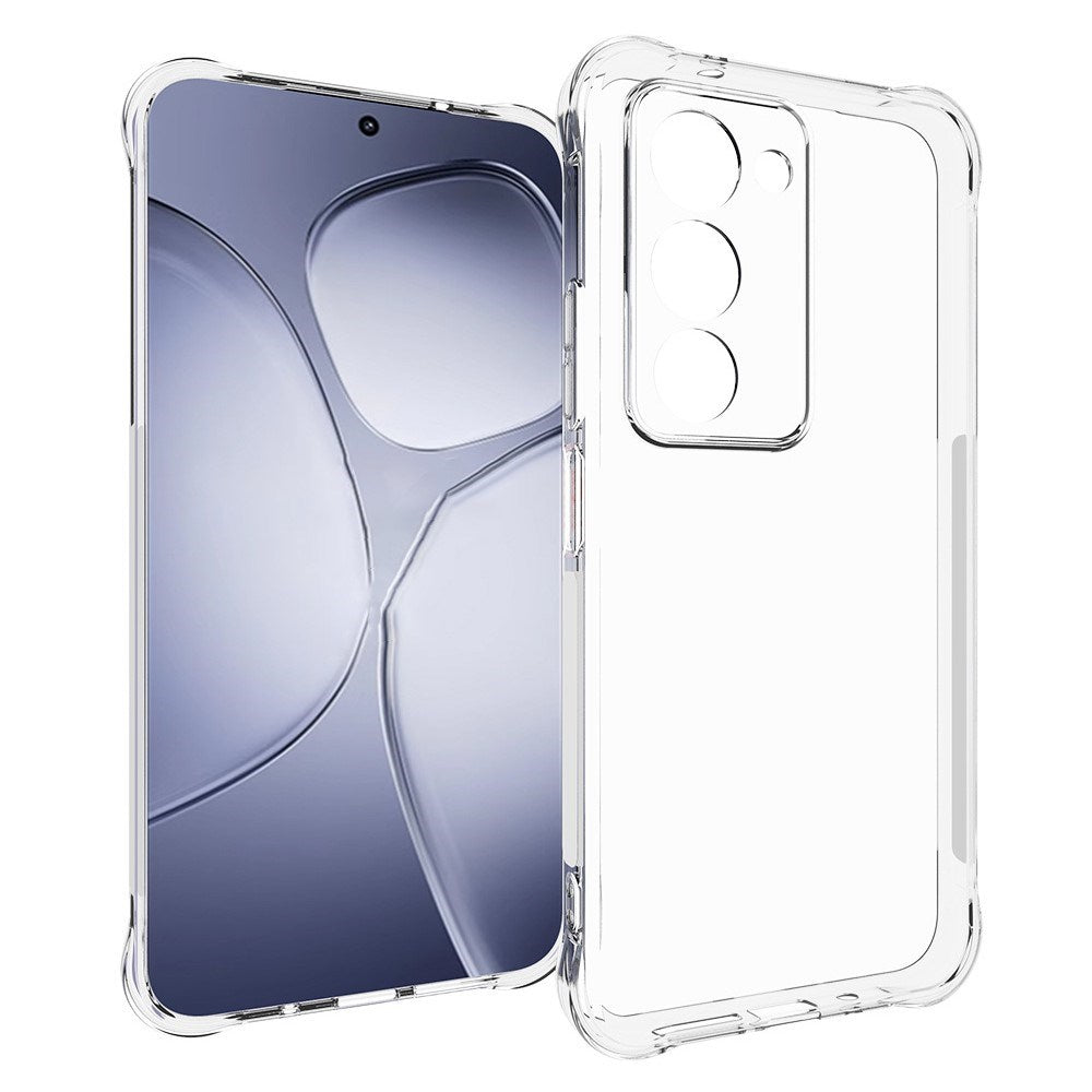 Xiaomi Redmi 15 (5G) EIDERWOOD Flexibelt Plast Skal med Stötdämpande Hörn - Genomskinlig