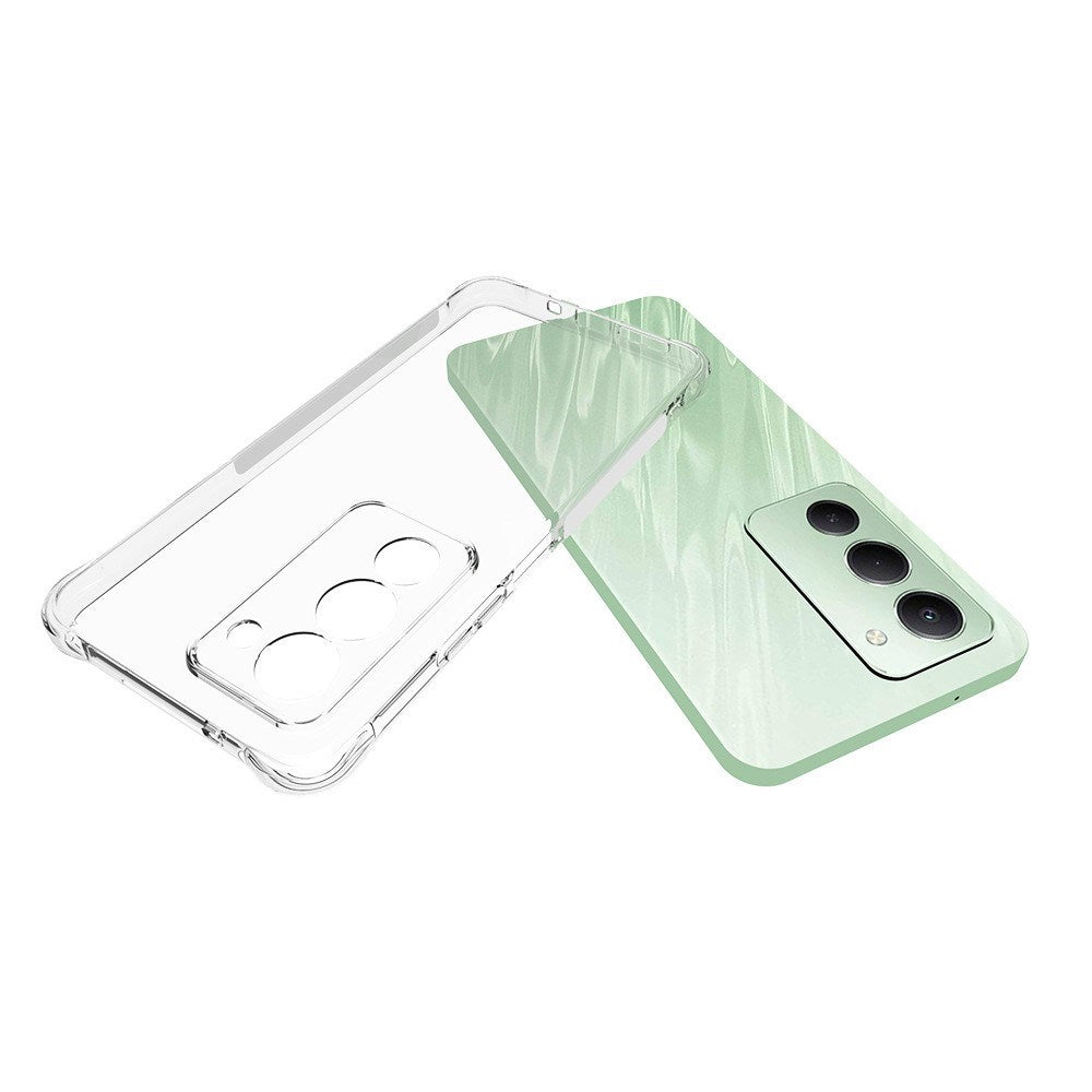 Xiaomi Redmi 15 (4G) EIDERWOOD Flexibelt Plast Skal med Stötdämpande Hörn - Genomskinlig