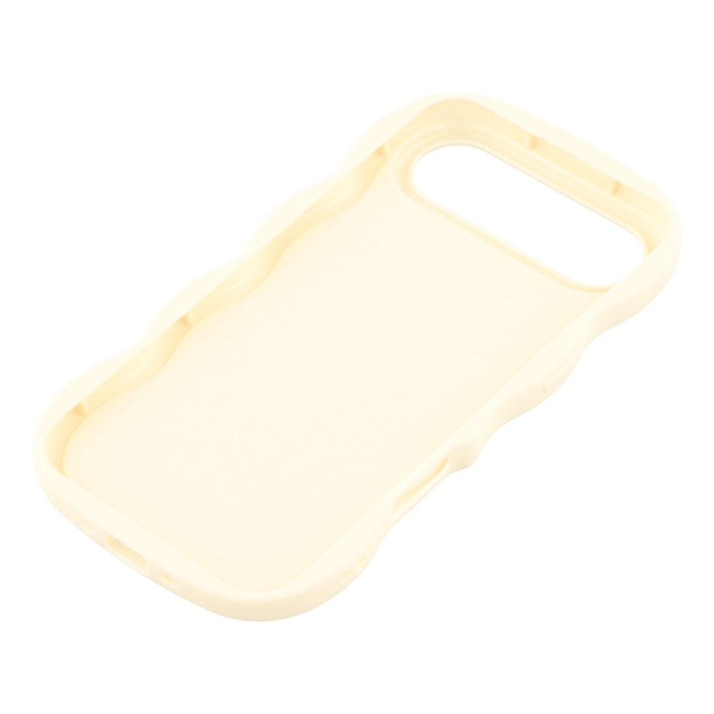 EIDERWOOD iPhone Air Flexibelt Plast Wavy Skal - Vit