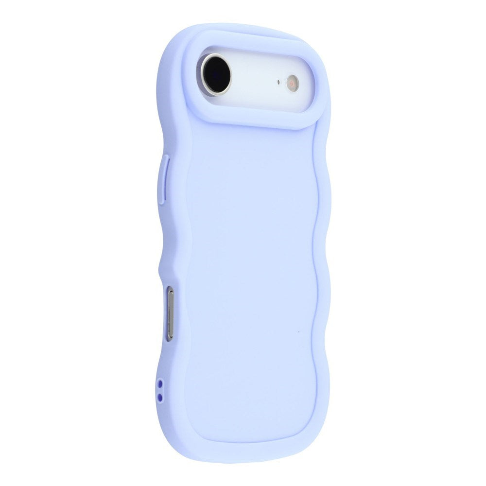 EIDERWOOD iPhone Air Flexibelt Plast Wavy Skal - Lila