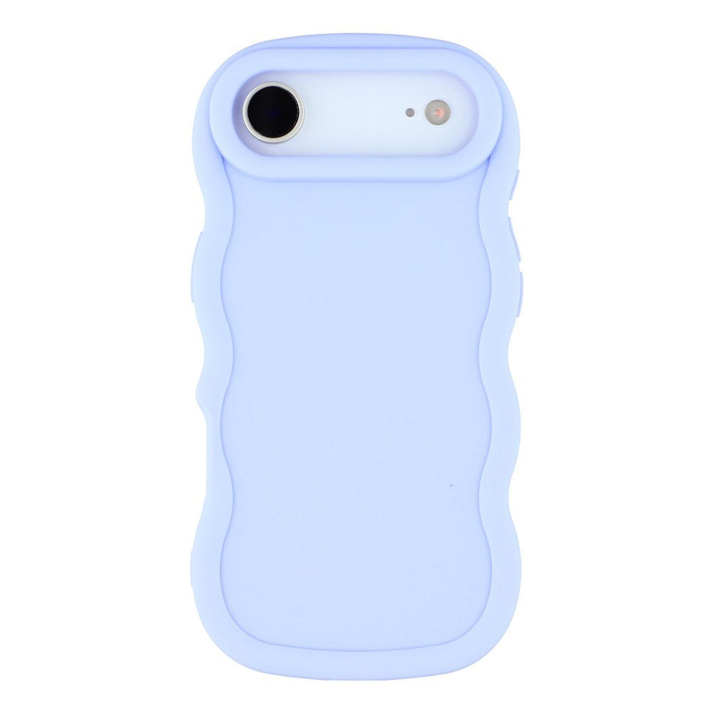 EIDERWOOD iPhone Air Flexibelt Plast Wavy Skal - Lila
