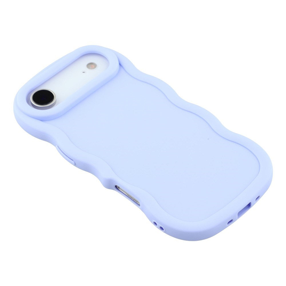 EIDERWOOD iPhone Air Flexibelt Plast Wavy Skal - Lila
