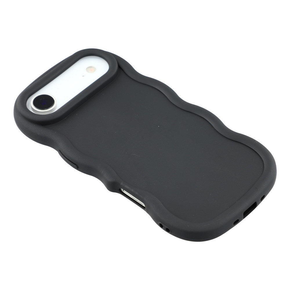 EIDERWOOD iPhone Air Flexibelt Plast Wavy Skal - Svart