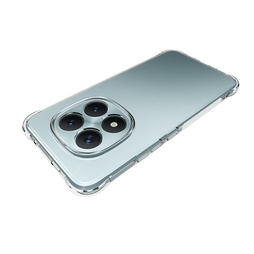 Xiaomi Redmi Note 15 Pro+ (Plus) / Poco M8 Pro (5G) EIDERWOOD Flexibelt Plastskal med Förstärkta Hörn - Genomskinlig