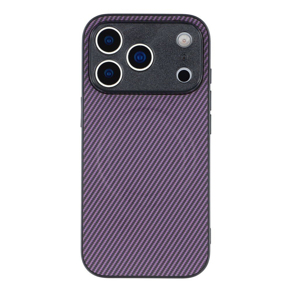 iPhone 18 Pro Max / 17 Pro Max EIDERWOOD Hybrid Carbon Skal - MagSafe Kompatibel - Lila