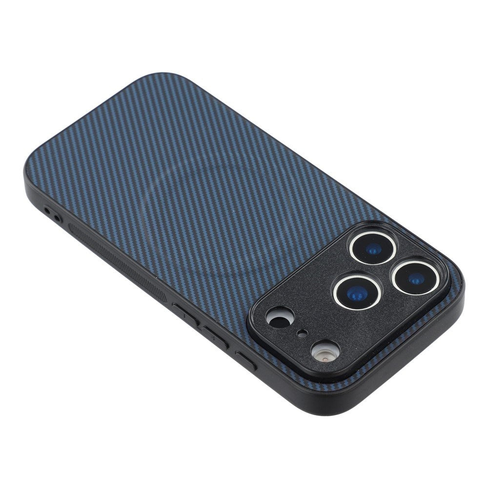 iPhone 18 Pro Max / 17 Pro Max EIDERWOOD Hybrid Carbon Skal - MagSafe Kompatibel - Blå