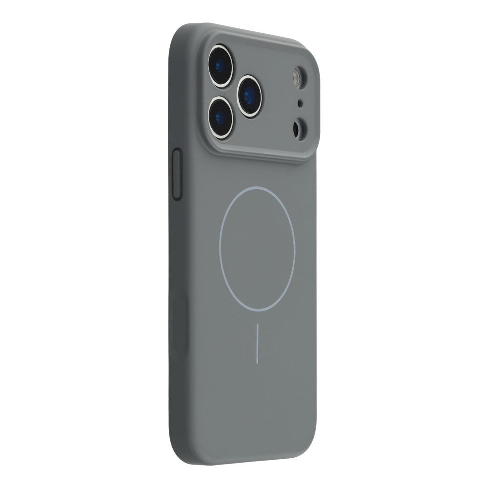 EIDERWOOD iPhone 17 Pro Max Flexibelt Plast Skal med Fodrad Insida - MagSafe Kompatibelt - Mörkgrå