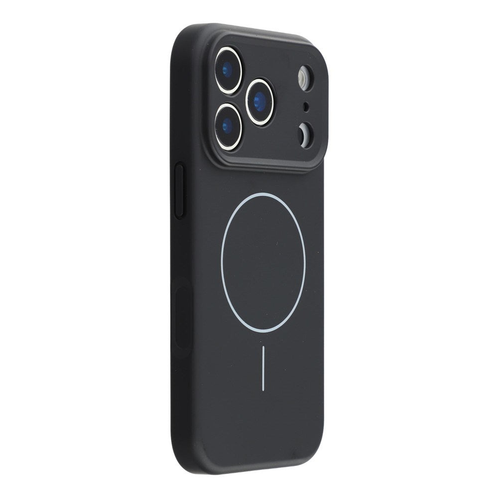 EIDERWOOD iPhone 17 Pro Flexibelt Plast Skal med Fodrad Insida - MagSafe Kompatibelt - Svart