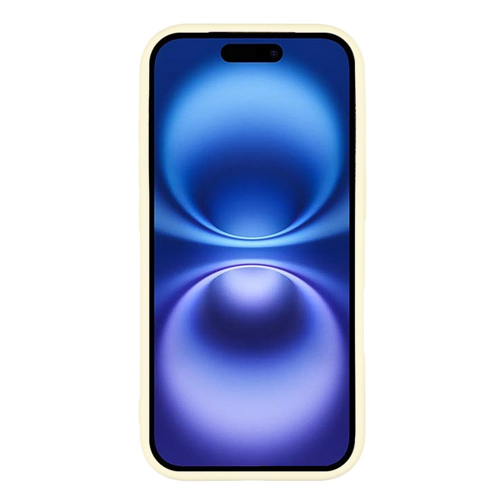 EIDERWOOD iPhone 17 Flexibelt Plast Skal med Fodrad Insida - MagSafe Kompatibelt - Vit