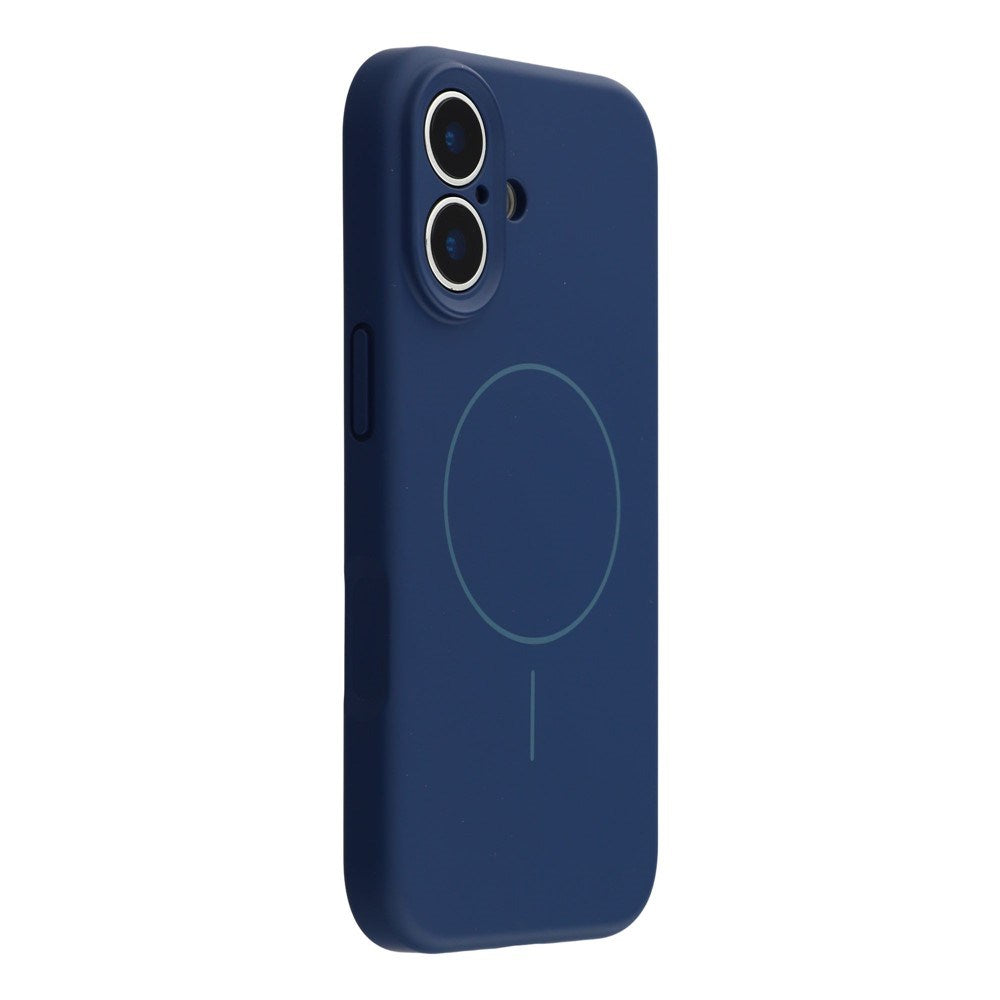 EIDERWOOD iPhone 17 Flexibelt Plast Skal med Fodrad Insida - MagSafe Kompatibelt - Mörkblå