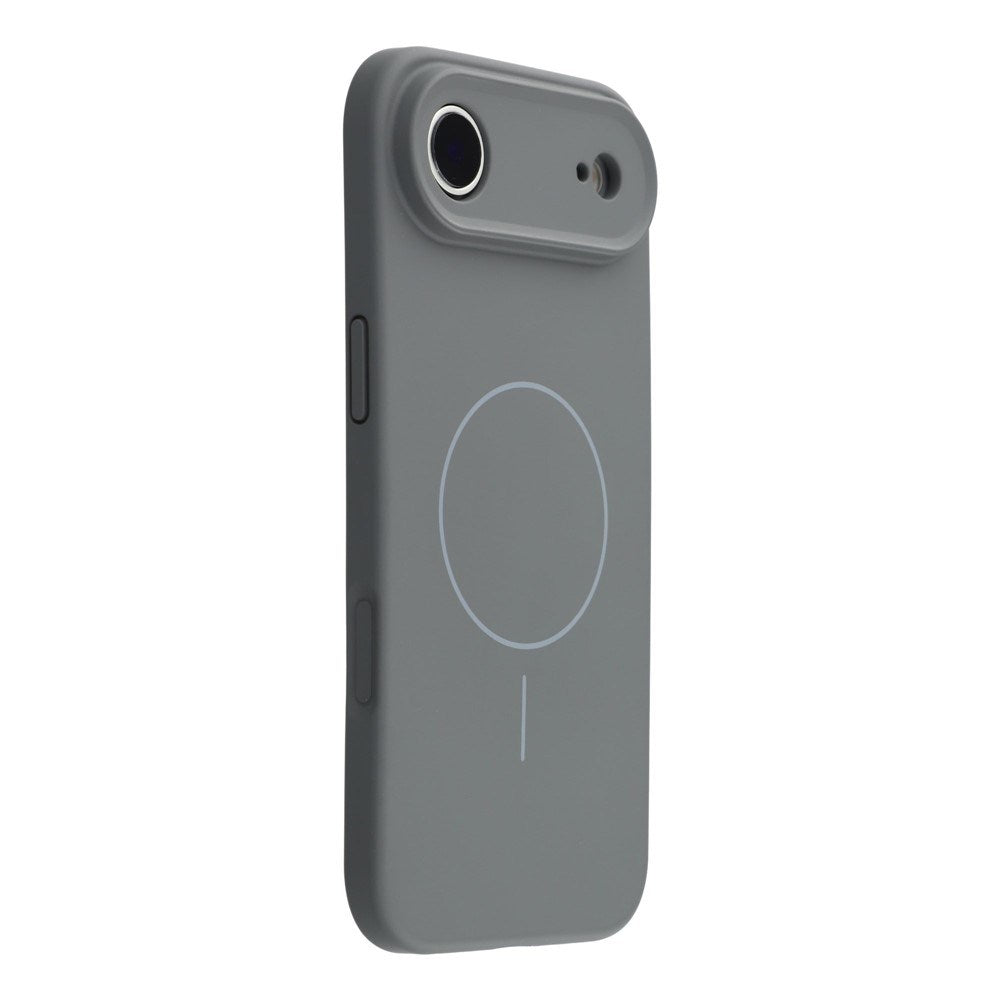 EIDERWOOD iPhone Air Flexibelt Plast Skal med Fodrad Insida - MagSafe Kompatibelt - Mörkgrå