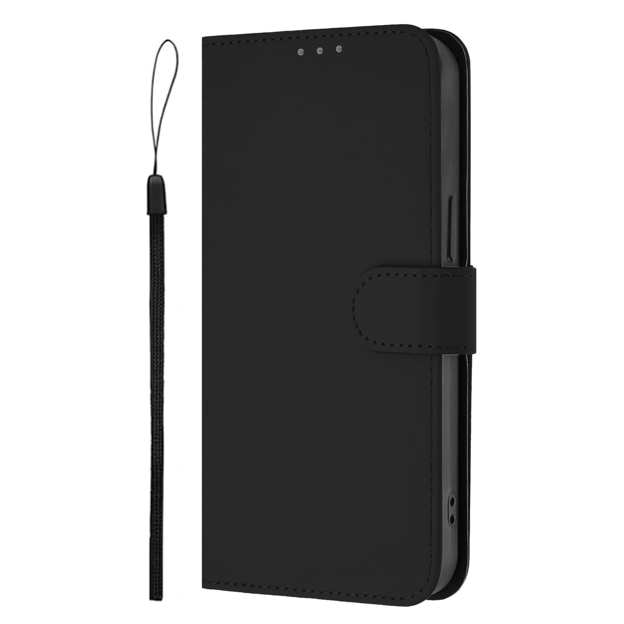 Xiaomi Redmi Note 15 Pro+ (Plus) / Poco M8 Pro (5G) EIDERWOOD Fodral med med Rem - Svart