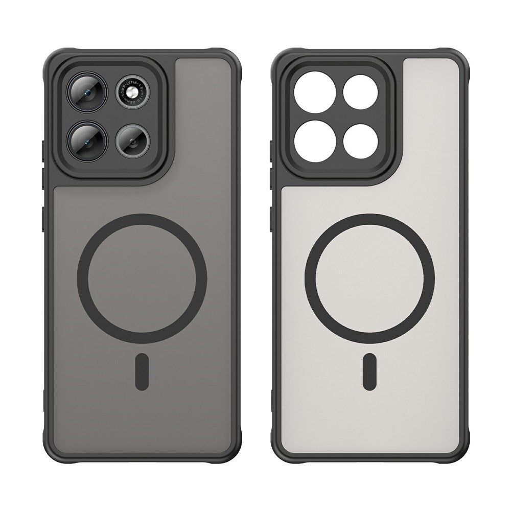 Motorola Moto G86 Power EIDERWOOD Hybrid Plast Skal - MagSafe Kompatibel - Svart