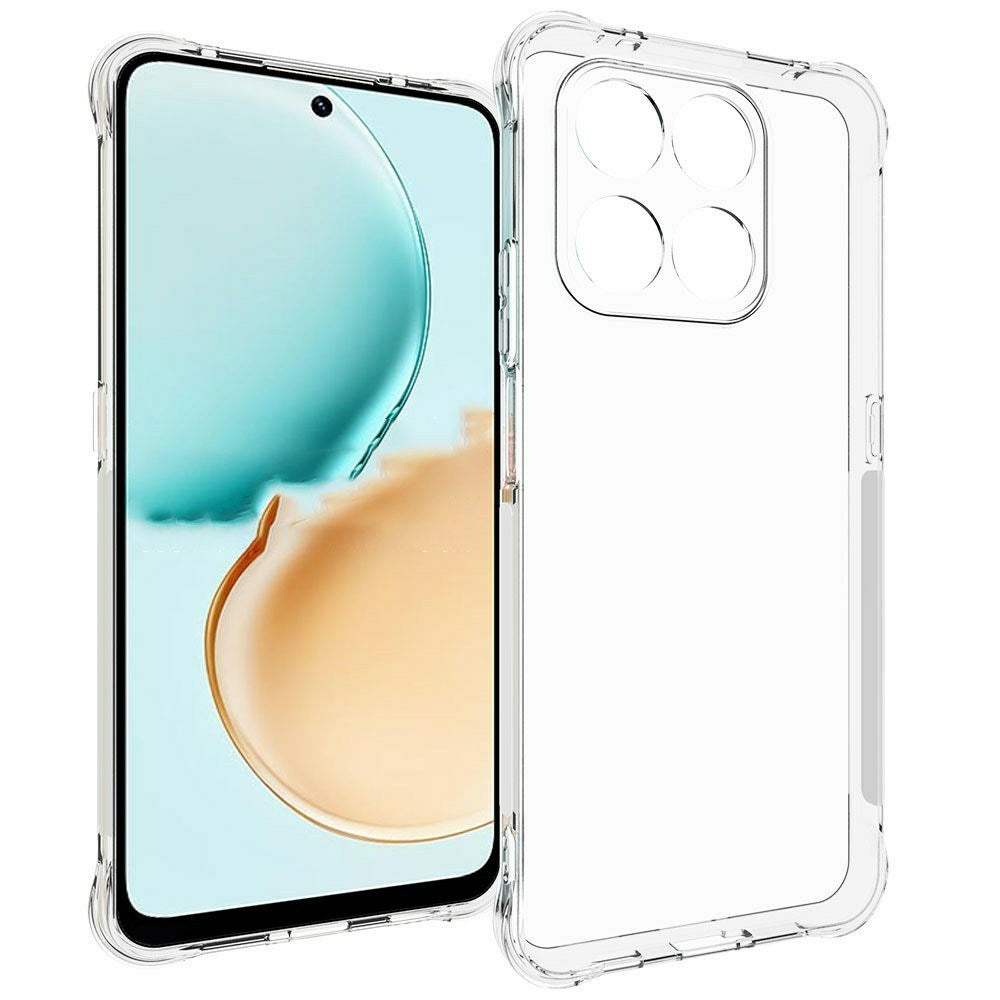 Honor 400 Smart (4G / 5G) EIDERWOOD Plast Skal med Stötdämpande Hörn - Transparent