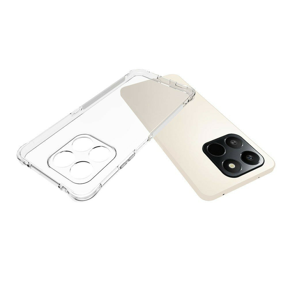 Honor 400 Smart (4G / 5G) EIDERWOOD Plast Skal med Stötdämpande Hörn - Transparent