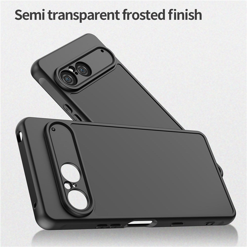 EIDERWOOD Sony Xperia 10 VII Matt Hybrid Skal - Svart