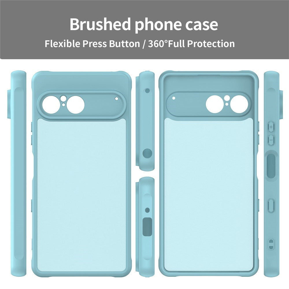 EIDERWOOD Sony Xperia 10 VII Matt Hybrid Skal - Genomskinlig / Ljusblå