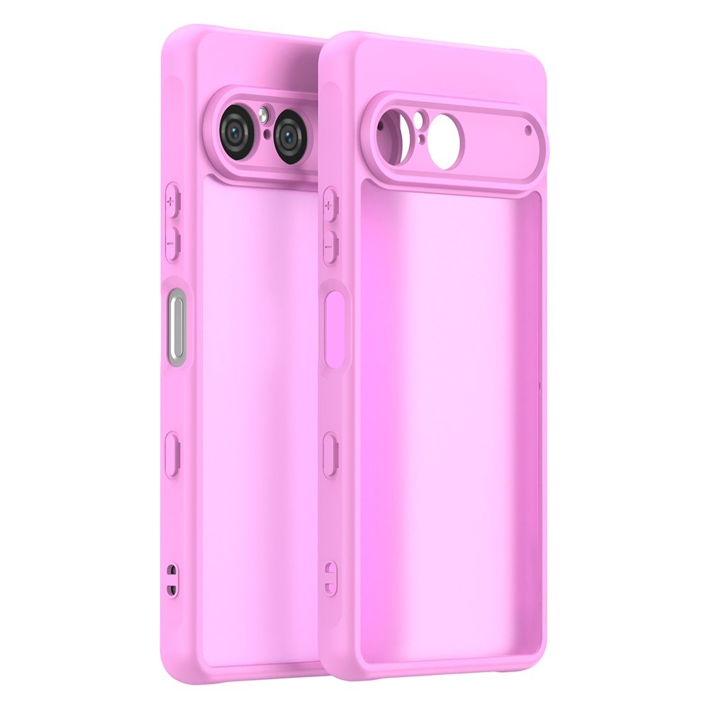 EIDERWOOD Sony Xperia 10 VII Matt Hybrid Skal - Genomskinlig / Rosa