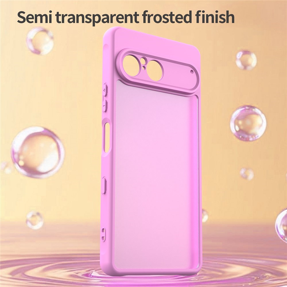 EIDERWOOD Sony Xperia 10 VII Matt Hybrid Skal - Genomskinlig / Rosa