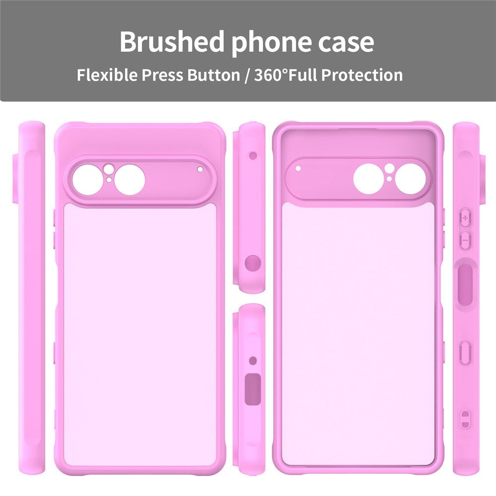 EIDERWOOD Sony Xperia 10 VII Matt Hybrid Skal - Genomskinlig / Rosa