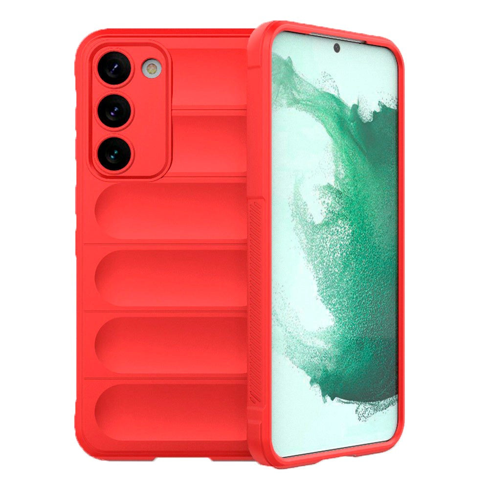 Samsung Galaxy S23 Skal Flexibel Plast - Röd