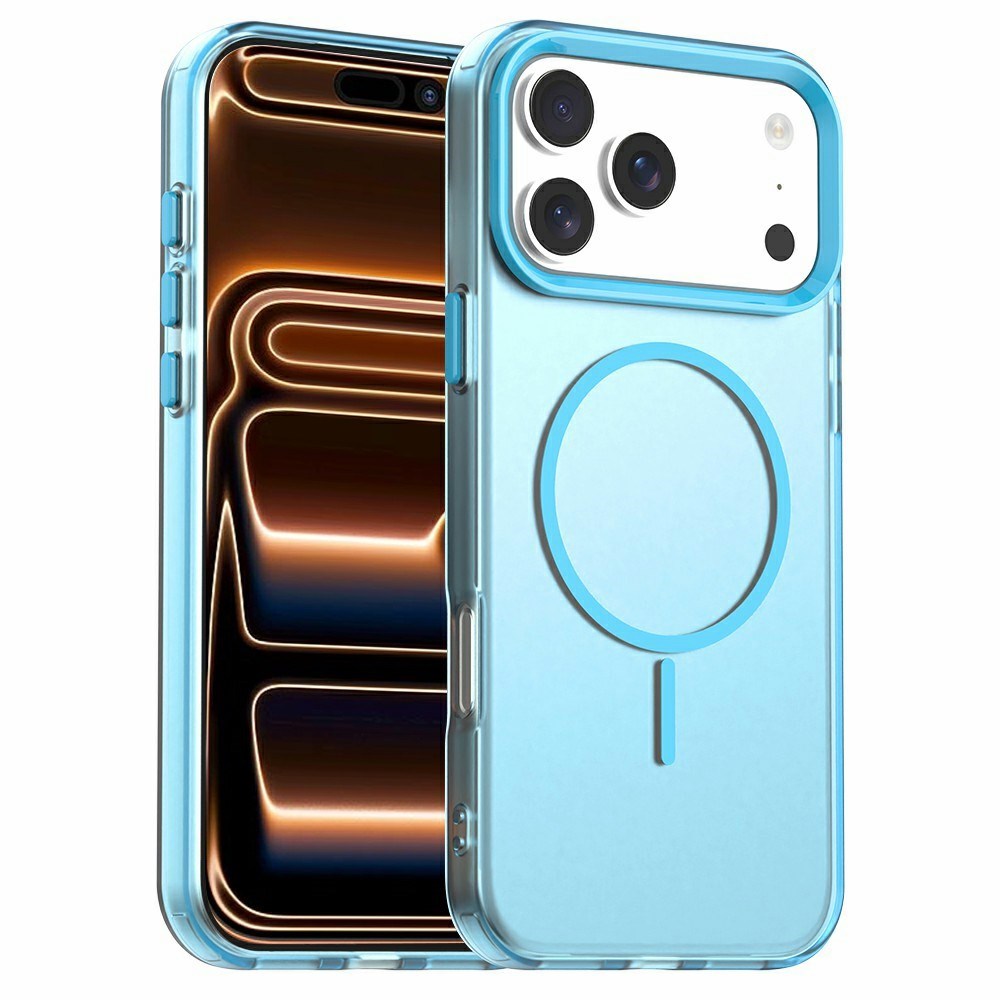 iPhone 18 Pro / 17 Pro EIDERWOOD Hybrid Plast Skal - MagSafe Kompatibel - Blå