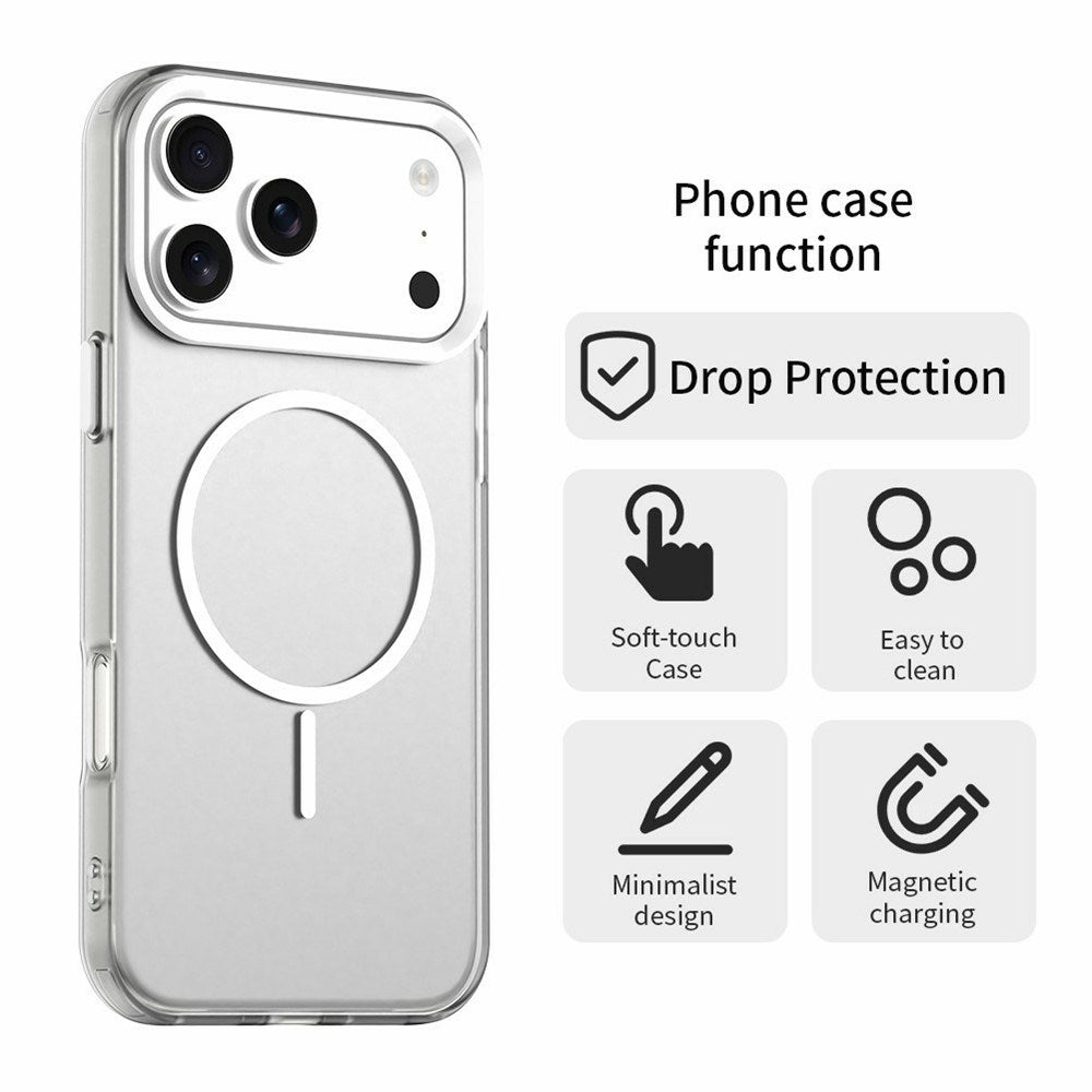iPhone 18 Pro Max / 17 Pro Max EIDERWOOD Hybrid Plast Skal - MagSafe Kompatibel - Vit